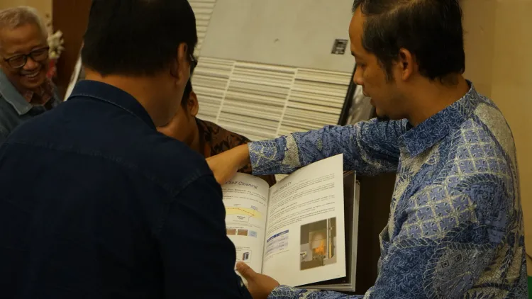 Product Showing & Presentation Inotek Nichiha di Event IAI DIY